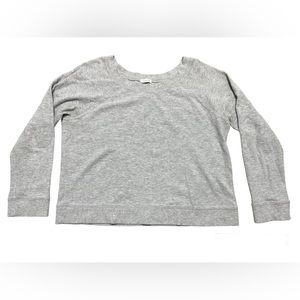 Garnet Hill Women’s Gray Top Size Medium